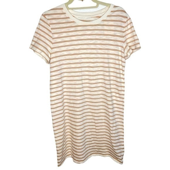 UNIVERSAL  Thread Striped Tee Shirt Dress - Picture 1 of 3
